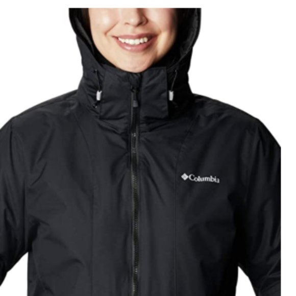 Columbia Ruby River Hooded 3-in-1 Systems Jacket Black, Size:XL - Picture 6 of 7